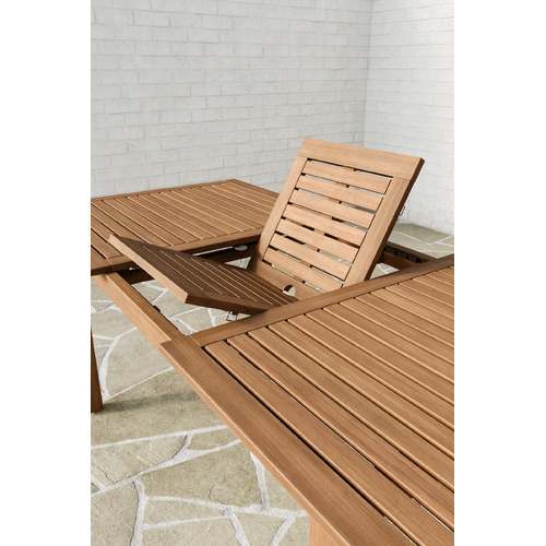 Extendable garden dining online table